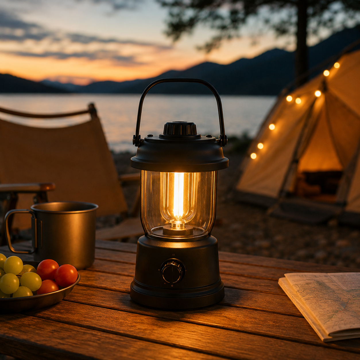 Vintage Glow OutdoorCamping Lantern