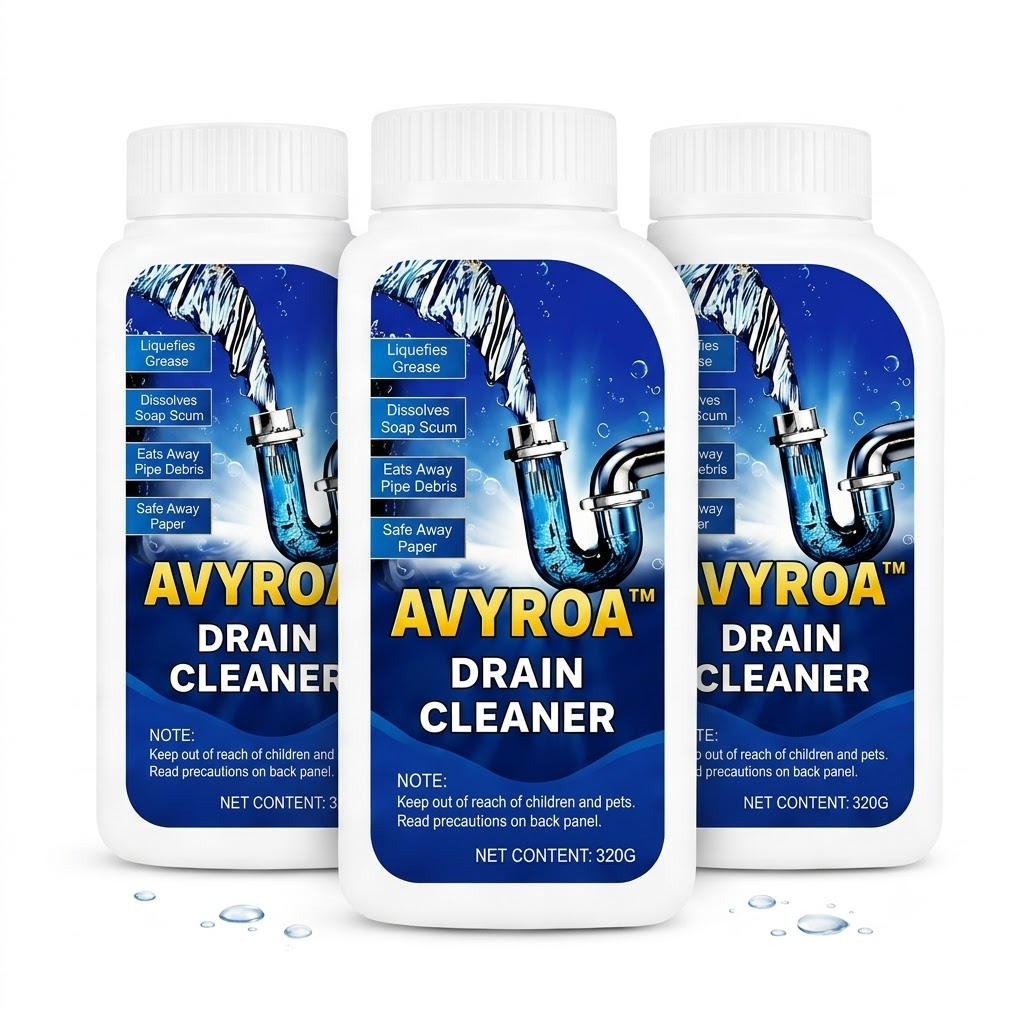 Avyroa™Foaming Drain Cleaner: Dissolves 200+ Clogs & Kills 99% Bacteria