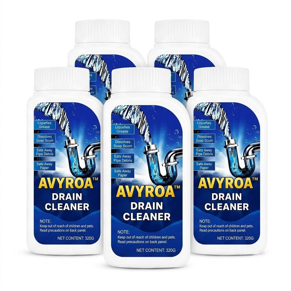 Avyroa™Foaming Drain Cleaner: Dissolves 200+ Clogs & Kills 99% Bacteria