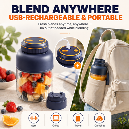 🍹New for 2026 · 60% Off - Multifunctional Portable Wireless Juicer Cup