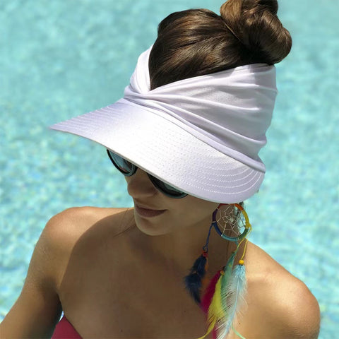 💥LAST DAY SALE 75%OFF💥UPF 50+ Sun Visor Ponytail Hat