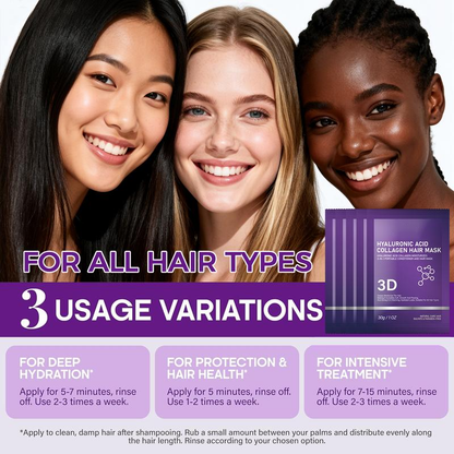 🔥Day Sale 50% OFF❤️ 3D Collagen Hair Mask