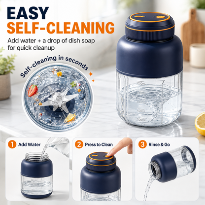 🍹New for 2026 · 60% Off - Multifunctional Portable Wireless Juicer Cup