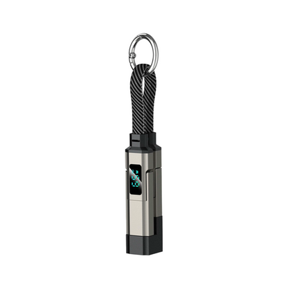 🔥LIMITED-TIME 50% OFF🔥 65W 4-in-1 Digital Display Keychain Charging Cable