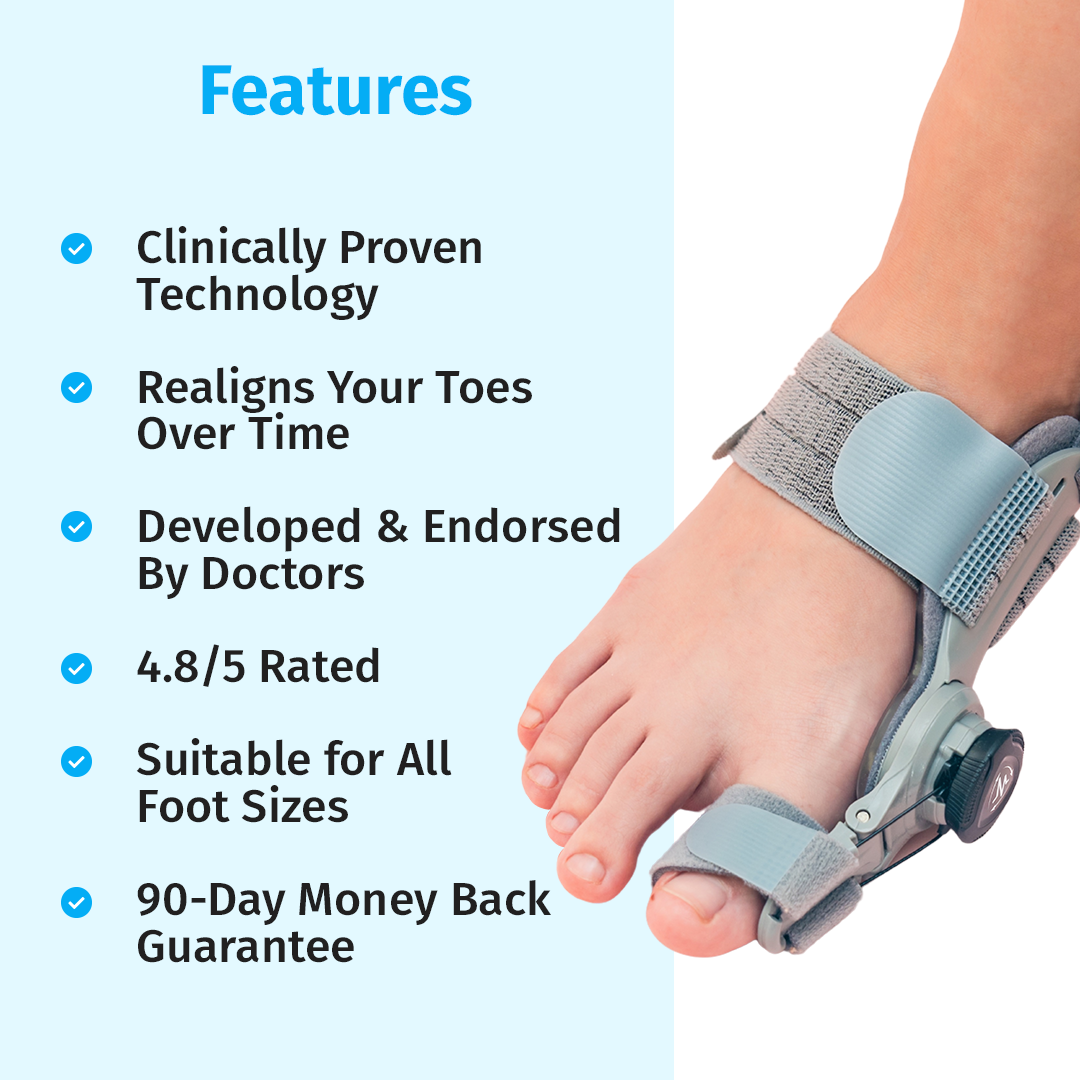 ⏰ Limited-Time Offer: Buy More, Save More  🦶 Bunion Night Relief Splint Start Gentle Toe Relief Tonight 🌙✨