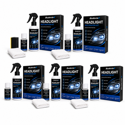 🔥 Last Day 50% OFF🚘Automotive Headlight Restoration Kit for Yellowed & Cloudy Lenses