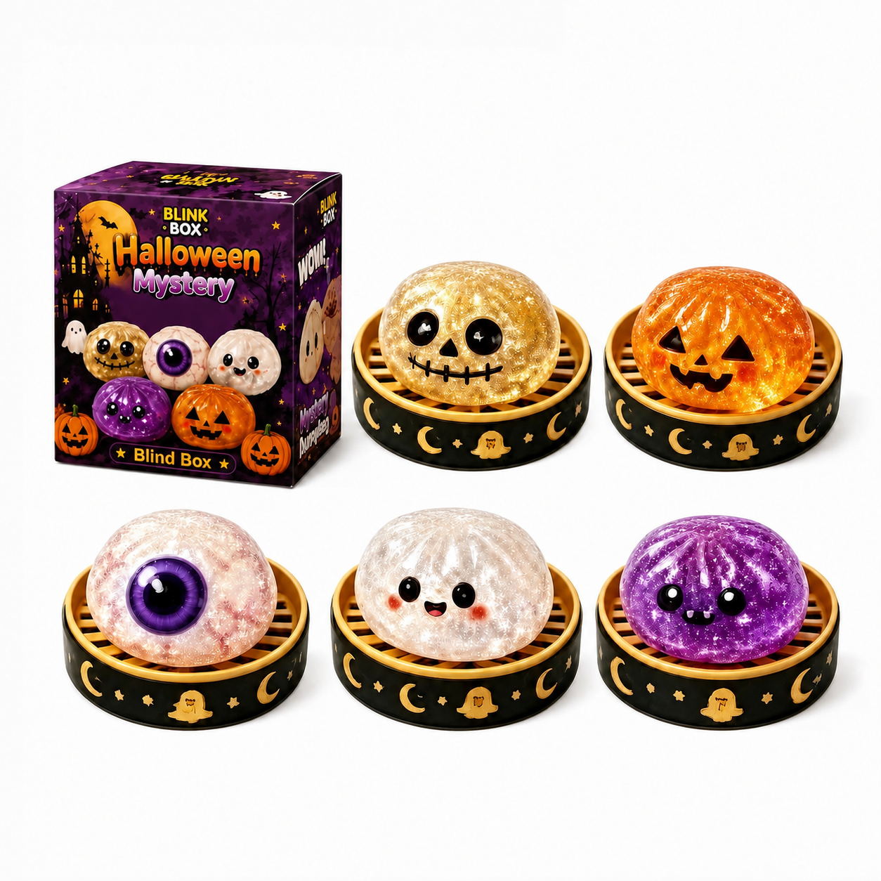 🔥New for 2026 · 50% Off 🎃👻 – Adorable Halloween Ghost Squishies You Can't Put Down!