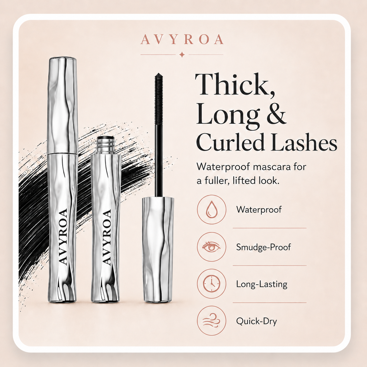 💥LAST DAY SALE 70%OFF💥 Buy 1 Get 1 Free Today! Waterproof Mascara