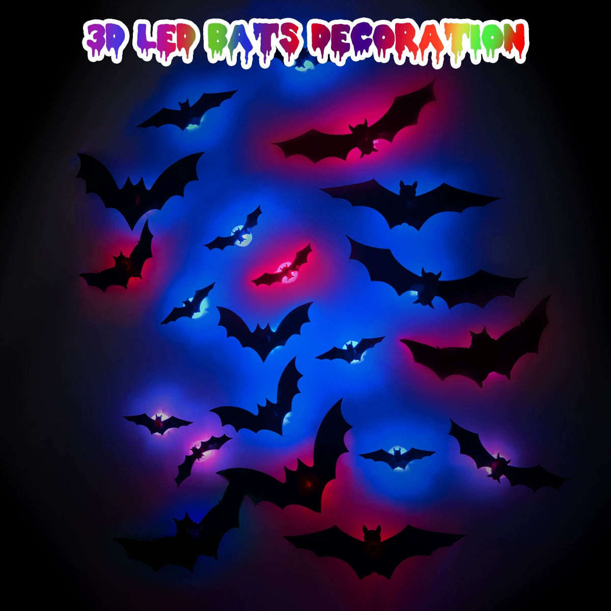 Budevia™bat lights Instant Halloween Atmosphere—No Complicated Setup