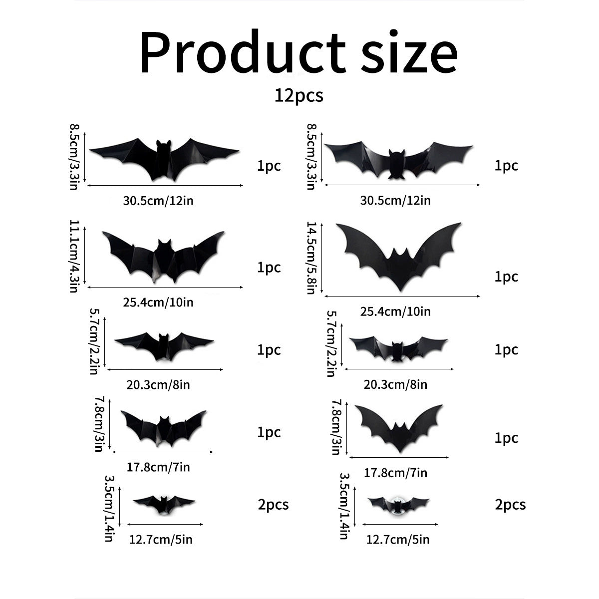 Budevia™bat lights Instant Halloween Atmosphere—No Complicated Setup