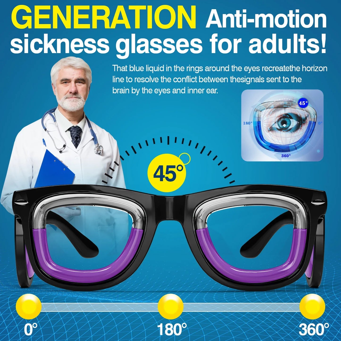 Motion Sickness Glasses