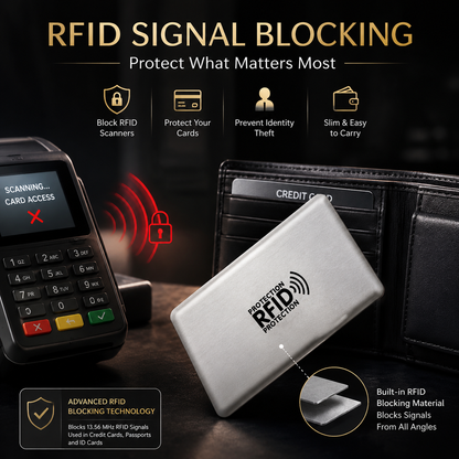 RFID Blocking Sleeves for Credit Cards