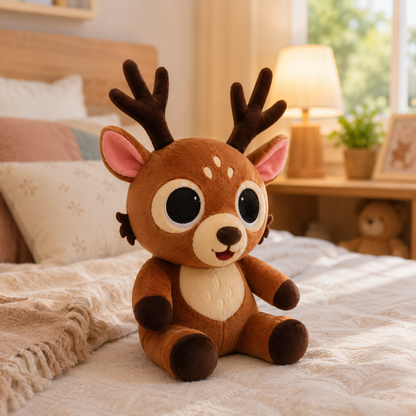 Cuddle Antler Deer Plush Toy
