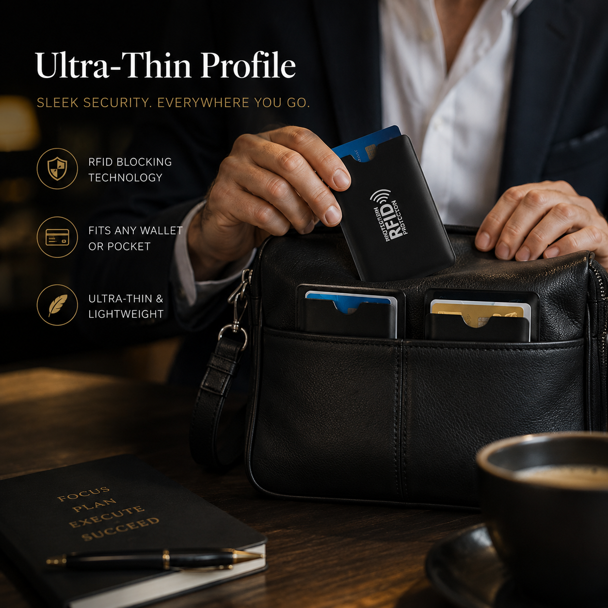 RFID Blocking Sleeves for Credit Cards