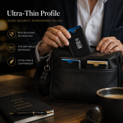 RFID Blocking Sleeves for Credit Cards