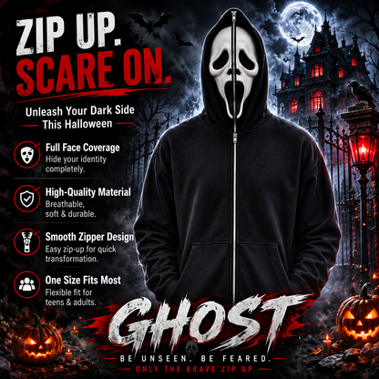 Horror Zip up Hoodie