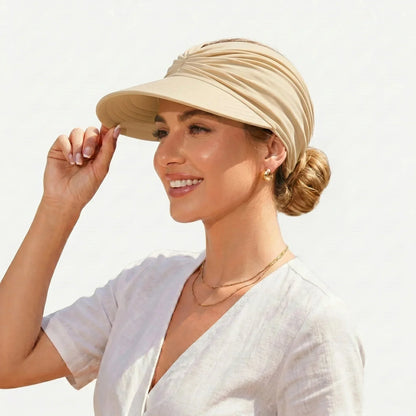 💥LAST DAY SALE 75%OFF💥UPF 50+ Sun Visor Ponytail Hat