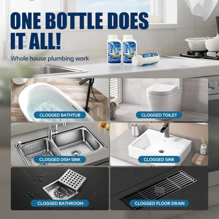 Avyroa™Foaming Drain Cleaner: Dissolves 200+ Clogs & Kills 99% Bacteria