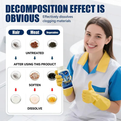 Avyroa™Foaming Drain Cleaner: Dissolves 200+ Clogs & Kills 99% Bacteria